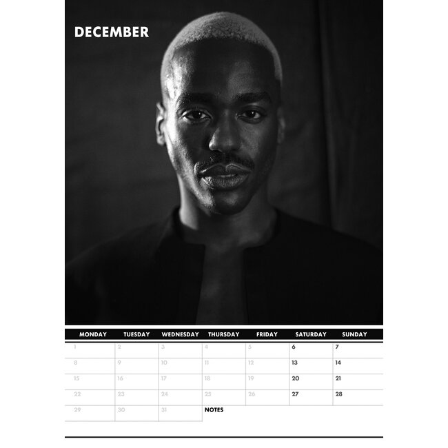 Ncuti Gatwa Calendar 2025? Order easily and quickly Online. Kalenderwinkel.nl