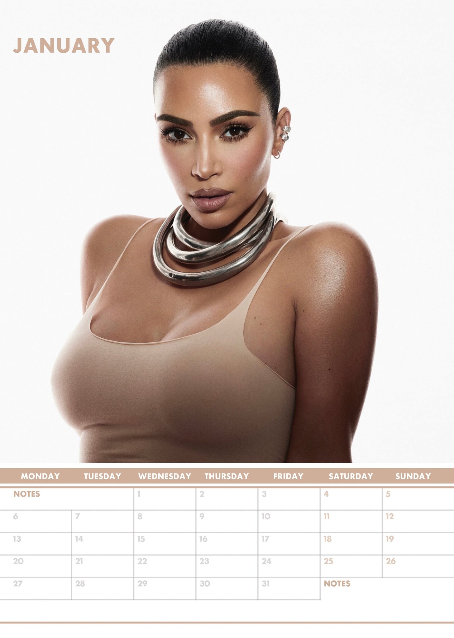 Kim Kardashian Calendar 2025 Kim Kardashian Calendar 2025