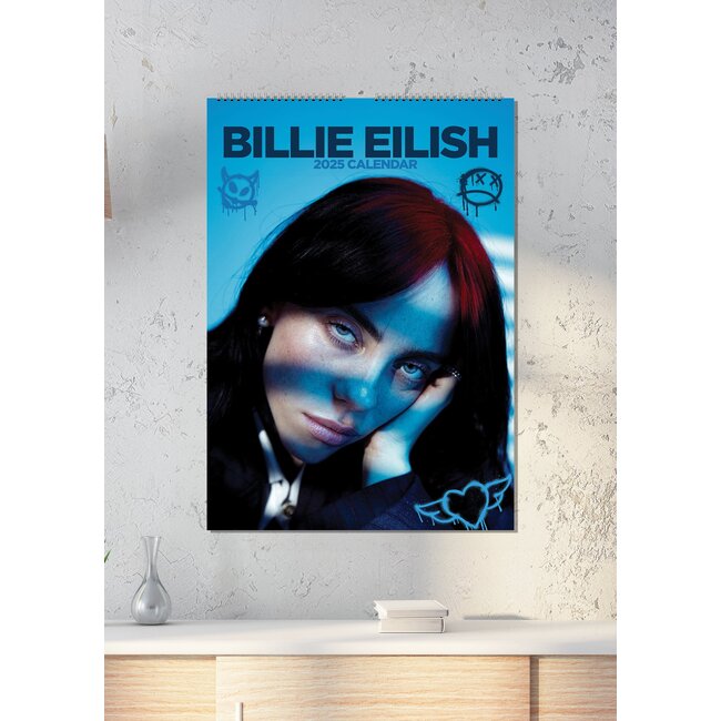 Billie Eilish Kalender 2025? Bestel eenvoudig en snel Online. Kalenderwinkel.nl