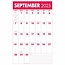 Calendrier Mammoth Grid Super Deluxe 2025