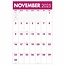 Calendrier Mammoth Grid Super Deluxe 2025