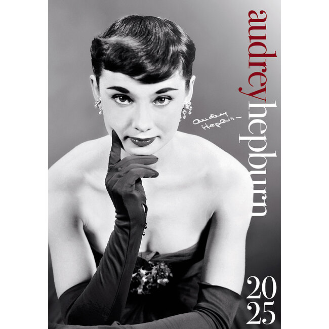 Audrey Hepburn Calendar 2025 Kalenderwinkel.nl