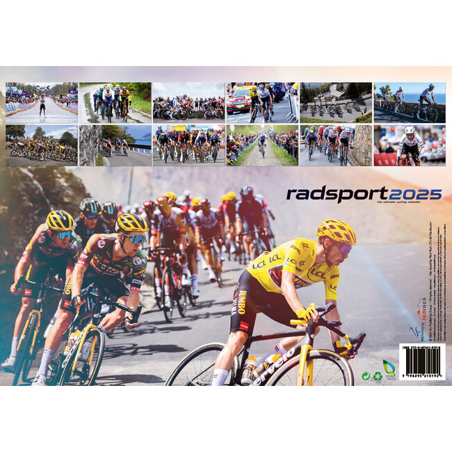 Cycling Kalender 2025 A3 Kopen? Bestel eenvoudig online Kalenderwinkel.nl