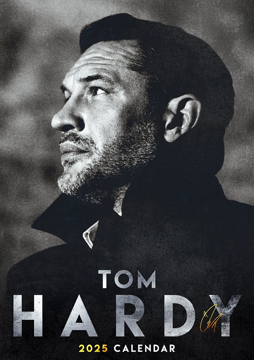 Tom Hardy Kalender 2025 A3 Kopen? Bestel eenvoudig online Kalenderwinkel.nl