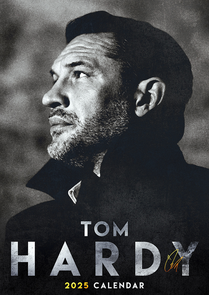 Buying Tom Hardy Calendar 2025 A3? Simply order online Kalenderwinkel.nl