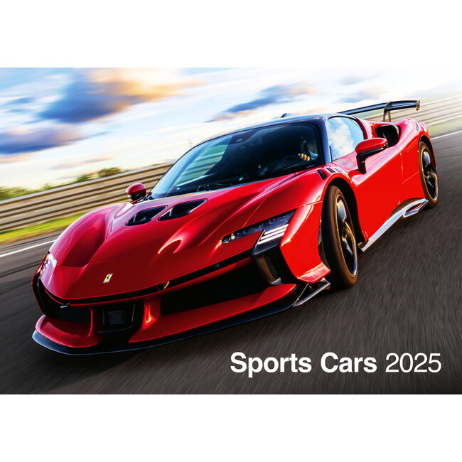ML Publishing Sports Cars Calendar 2025
