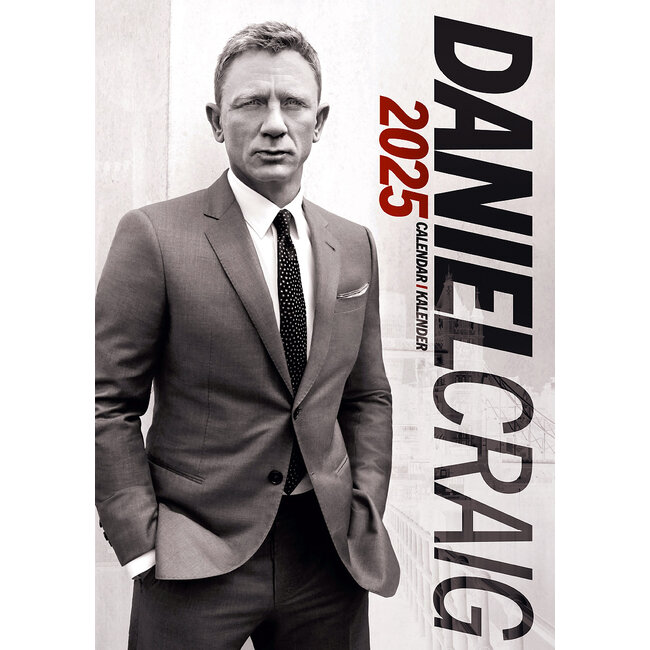 Calendrier Daniel Craig 2025 A3