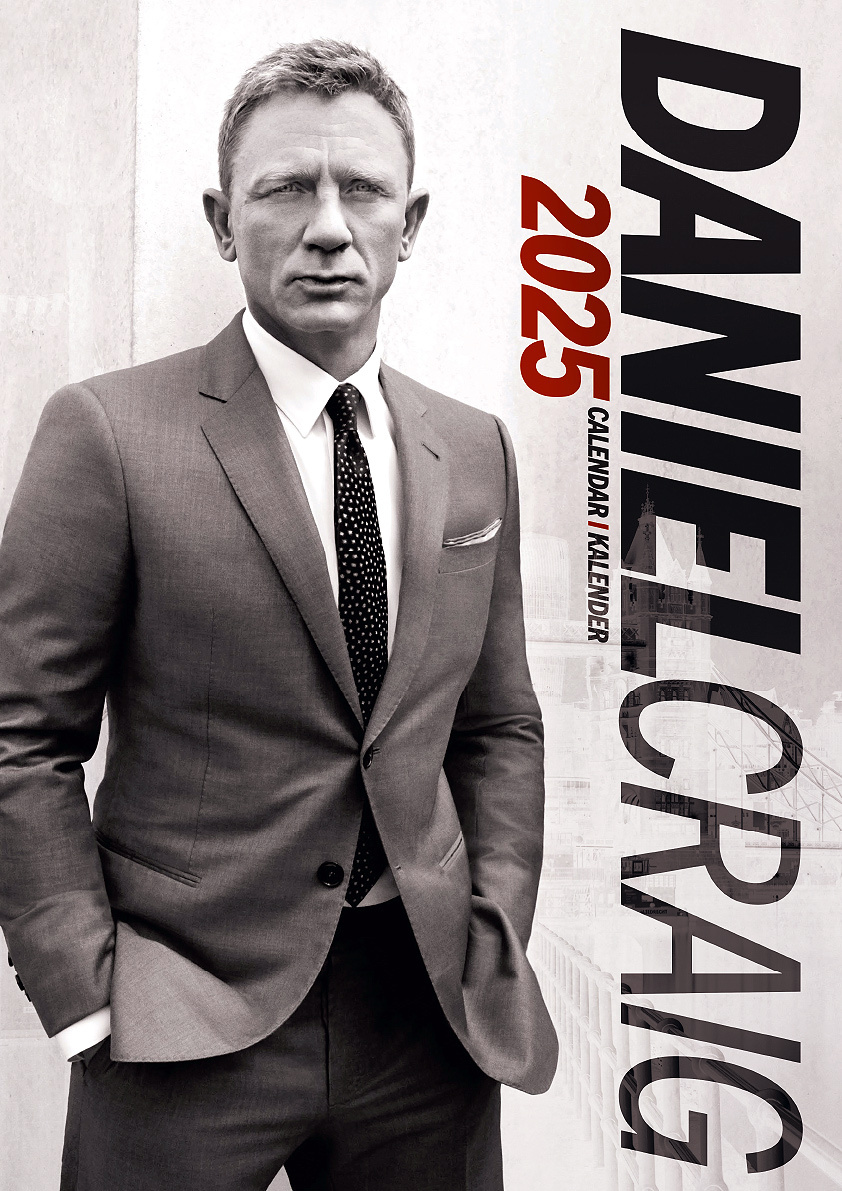 Daniel Craig 2025 Calendar Libbi Othella