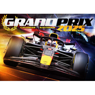 ML Publishing Formula 1 - Grand Prix Calendar 2025