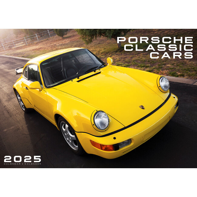 Buying Porsche Classics Calendar 2025? Ordered easily and quickly online Kalenderwinkel.nl