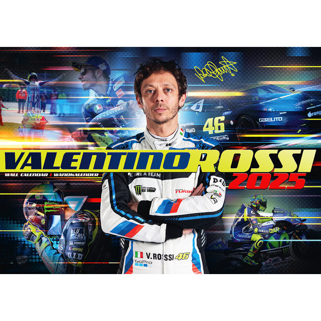 Calendario Valentino Rossi 2025