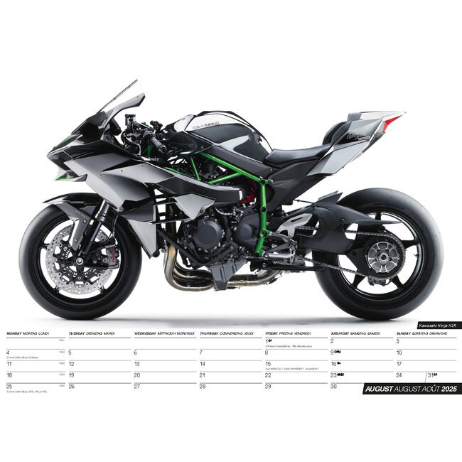 Buying SuperBikes Calendar 2025? Quick and easy online Kalenderwinkel.nl