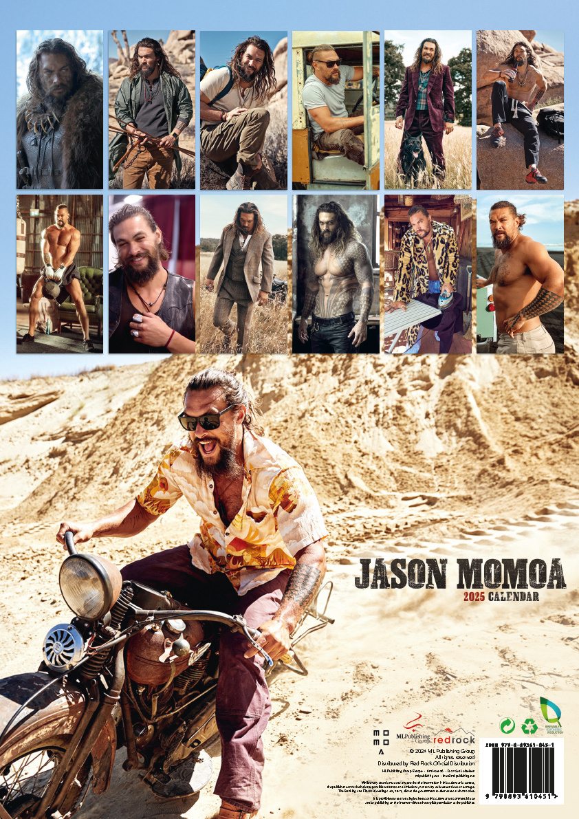 Jason Momoa Kalender 2025 Kalenderwinkel.nl