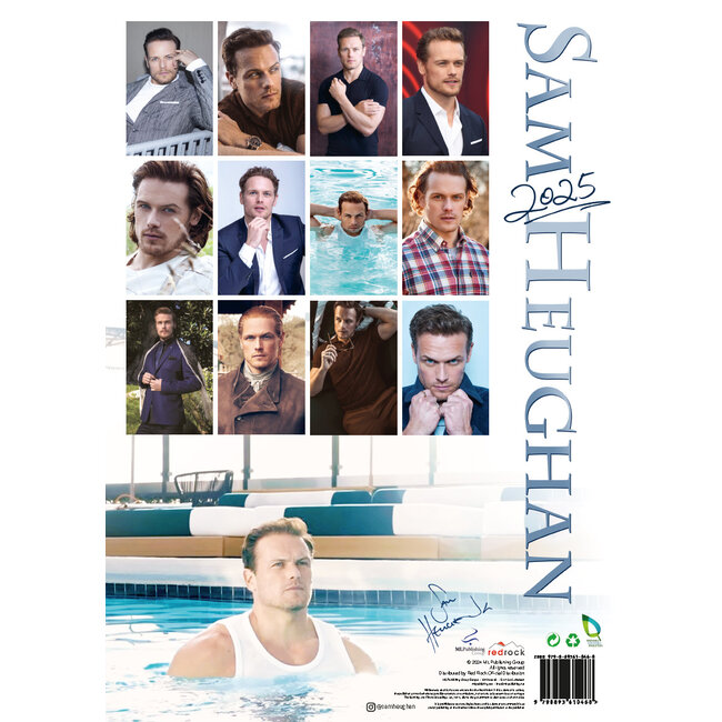 Buying Sam Heughan Calendar 2025? Quick and easy online Kalenderwinkel.nl