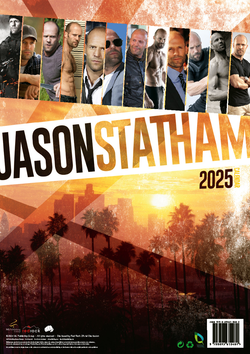 Buy Jason Statham Calendar 2025? Quick and easy online Kalenderwinkel.nl