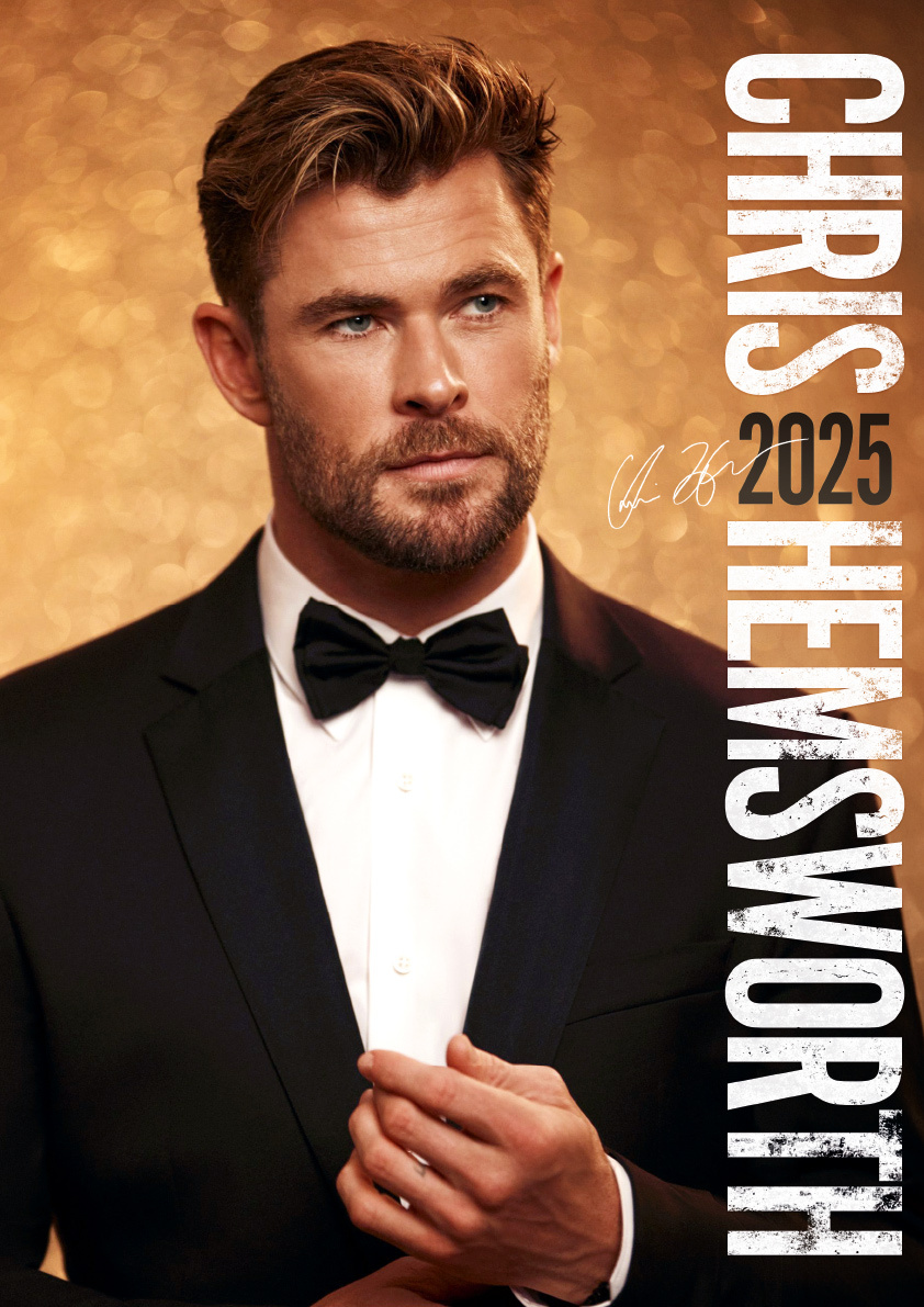 Chris Hemsworth Kalender 2025 Kopen? Eenvoudig en snel online