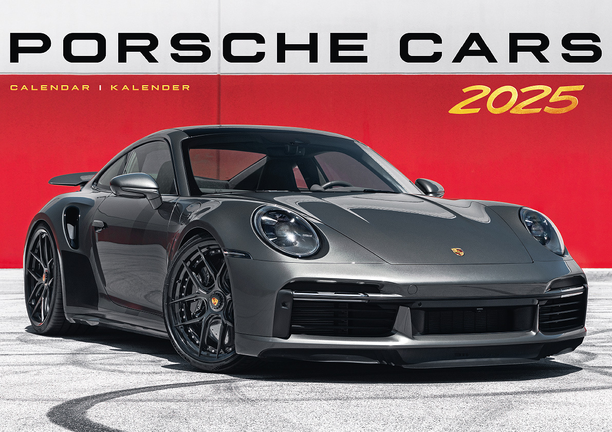 Calendario Porsche 2025 Kalenderwinkel.nl