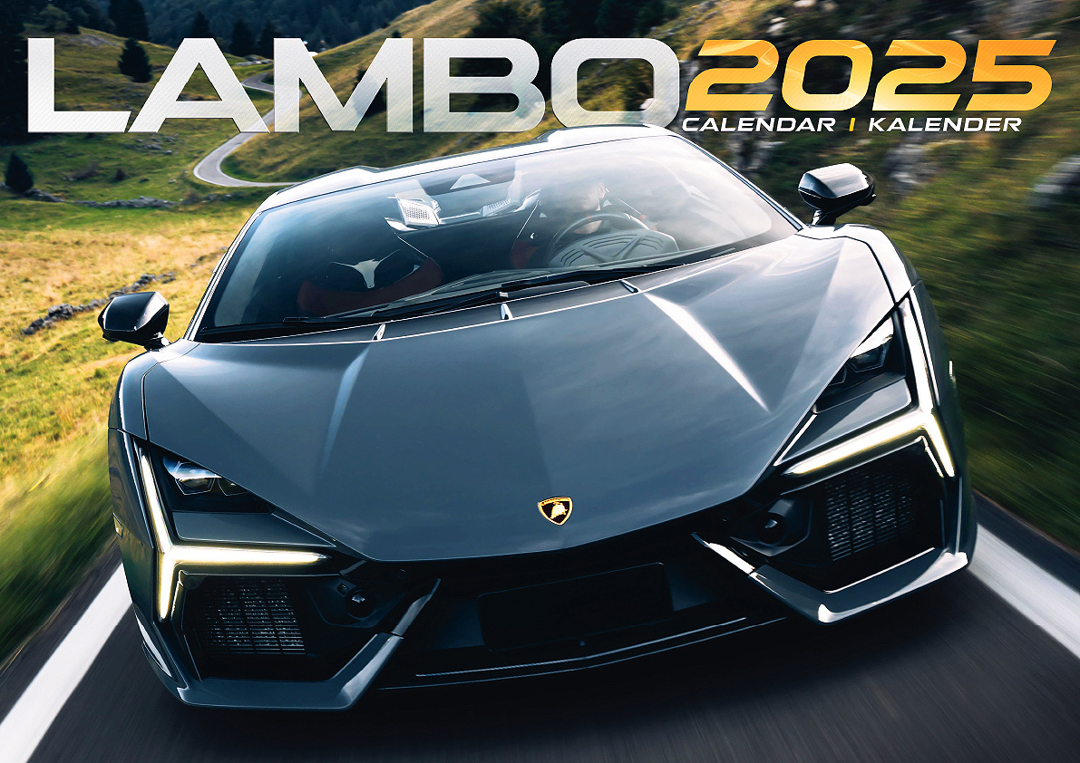 Lamborghini Kalender 2025 A3