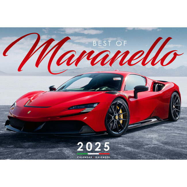Calendario Ferrari Best of Maranello 2025