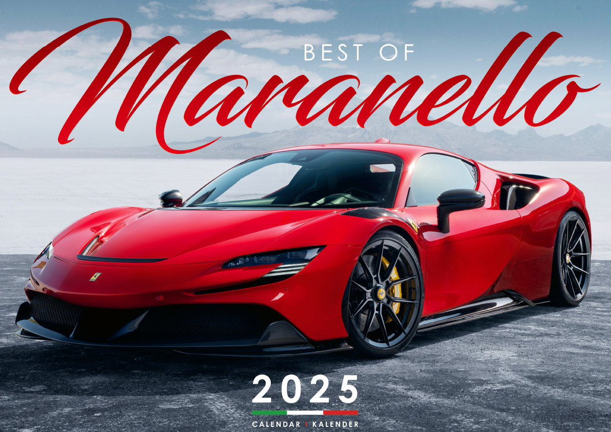 Ferrari Best of Maranello Kalender 2025