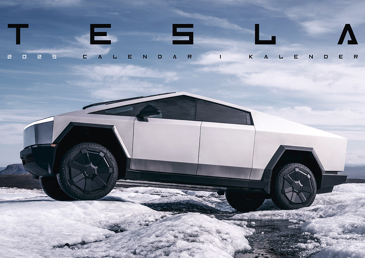 Tesla Kalender 2025