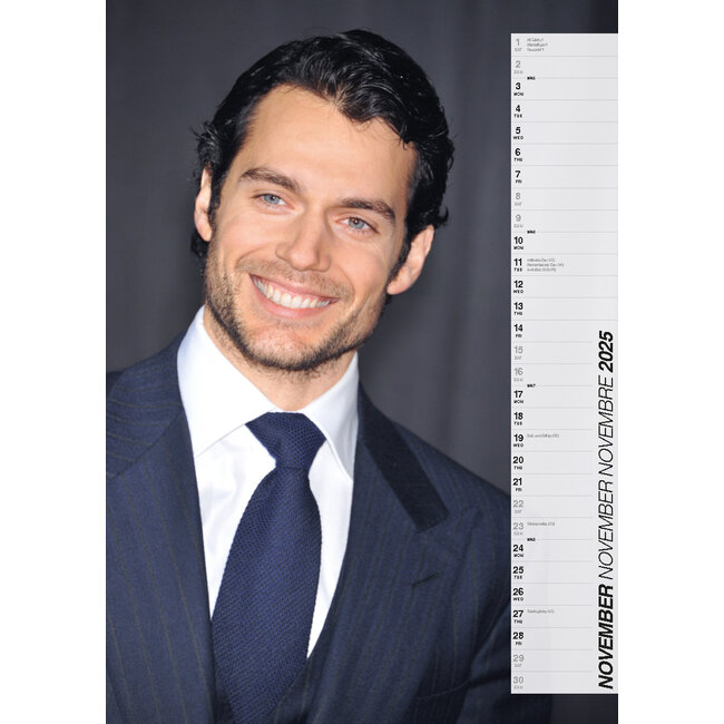 Buying Henry Cavill Calendar 2025? Order online quickly and easily