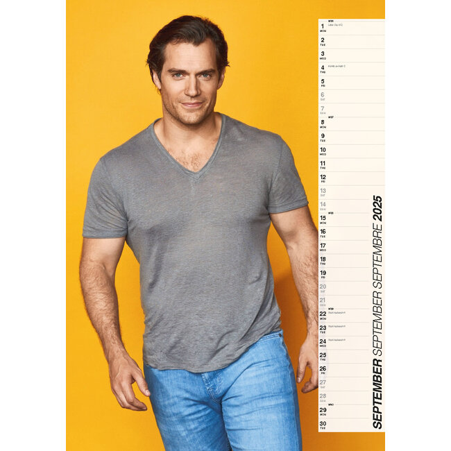 Buying Henry Cavill Calendar 2025? Order online quickly and easily