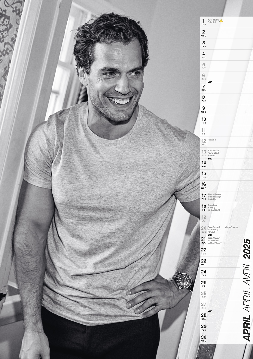 Acheter Calendrier Henry Cavill 2025 ? Commandez en ligne rapidement et
