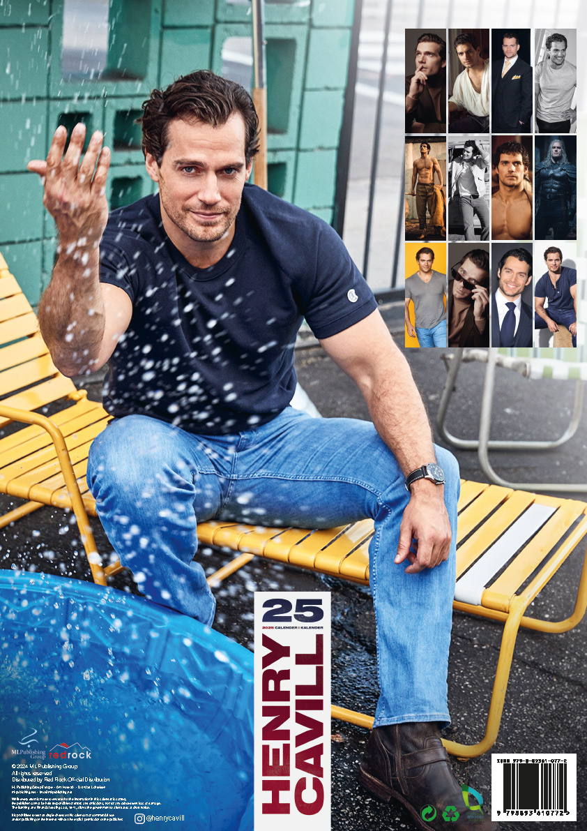 Buying Henry Cavill Calendar 2025? Order online quickly and easily