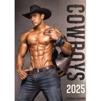 ML Publishing Calendrier des cow-boys sexy 2025