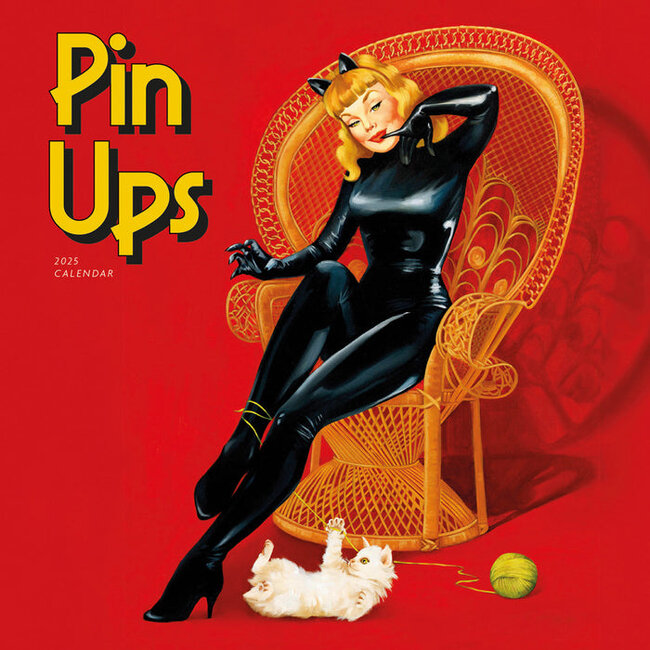 Mini calendario Pin Ups 2025