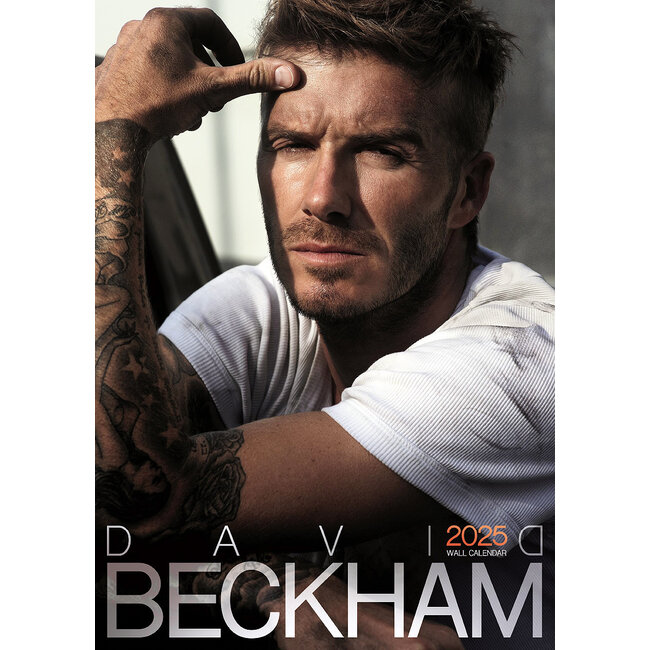 Calendario David Beckham 2025 A3