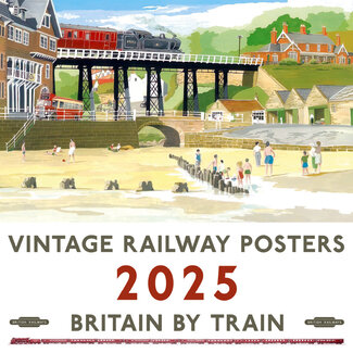 ML Publishing Vintage Railway Posters Calendar 2025