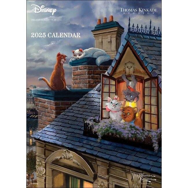 Thomas Kinkade Agenda dei sogni Disney 2025