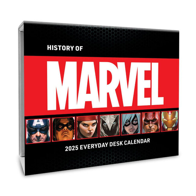 Calendario Marvel 2025 in scatola