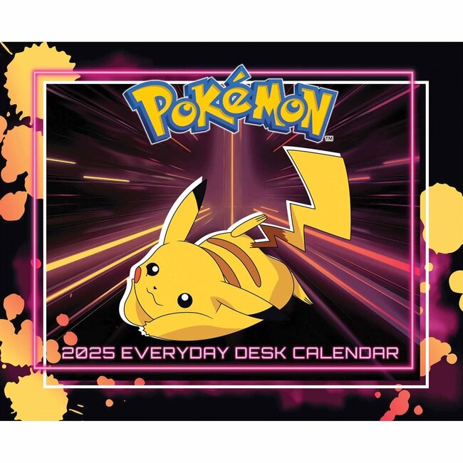 Calendrier Pokemon 2025 en boîte