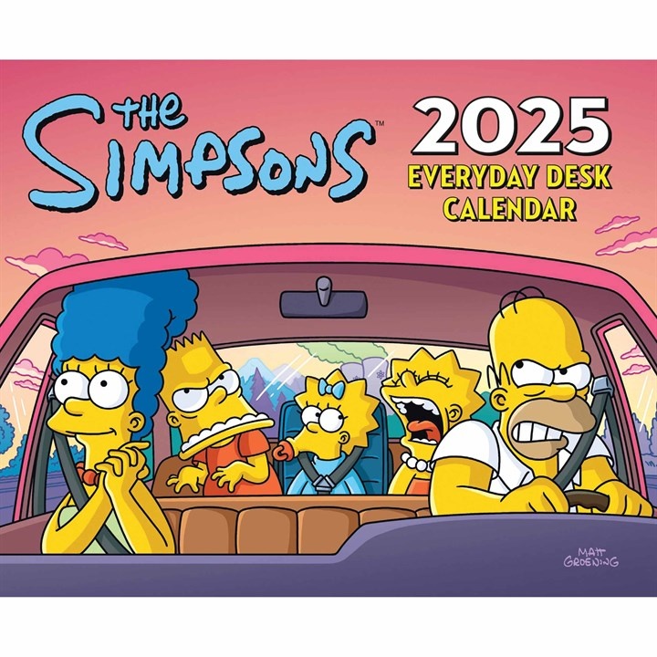 Simpsons Kalender 2025 Boxed Kalender Kopen? Bestel eenvoudig online