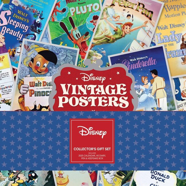 Set regalo di poster vintage Disney 2025