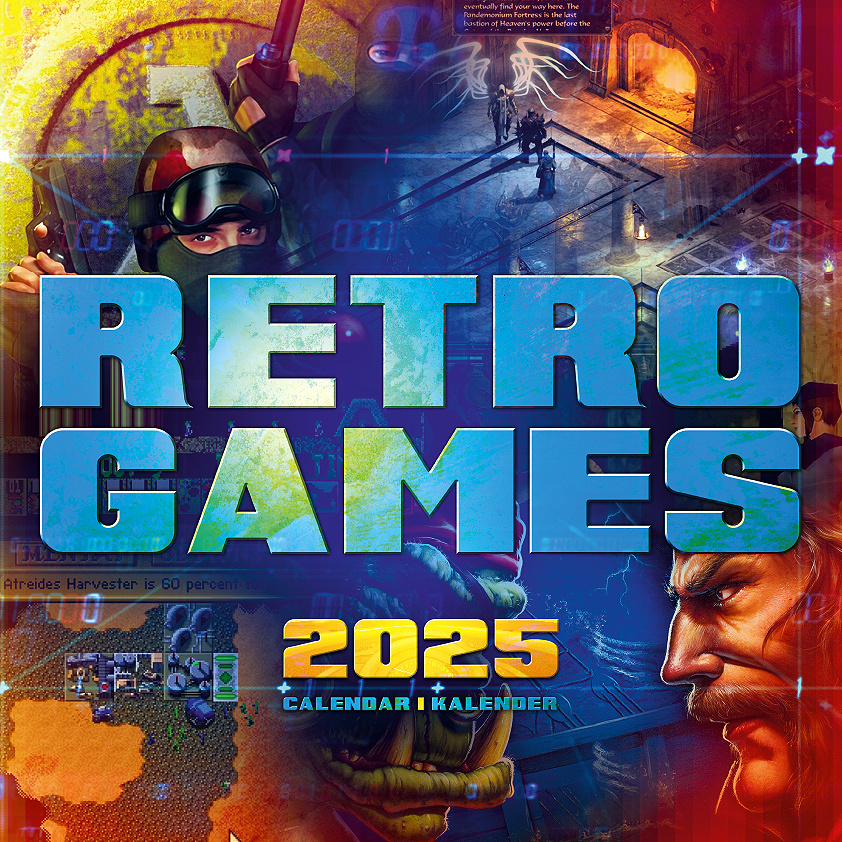 Retro Games Kalender 2025