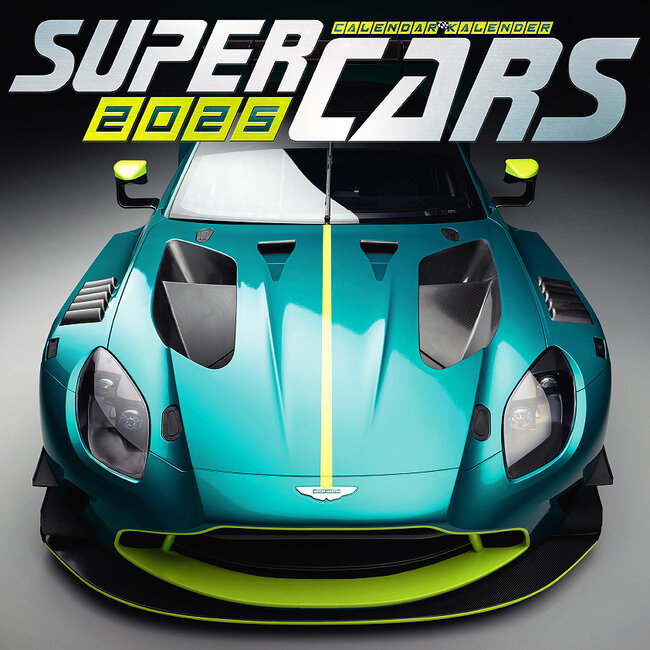 Calendario Super Cars 2025