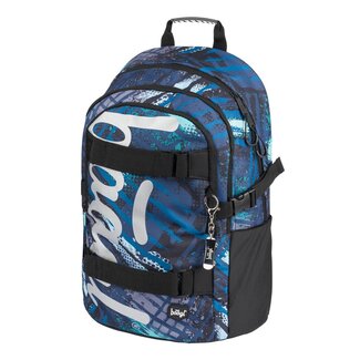 Baagl Baagl Skate Rucksack Structures Blau 25L