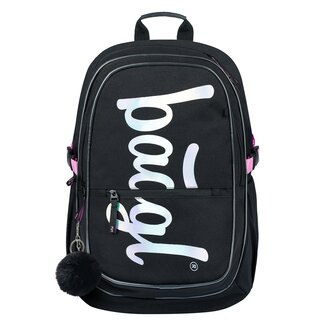 Baagl Baagl Core Rucksack Silber Rosa 25L