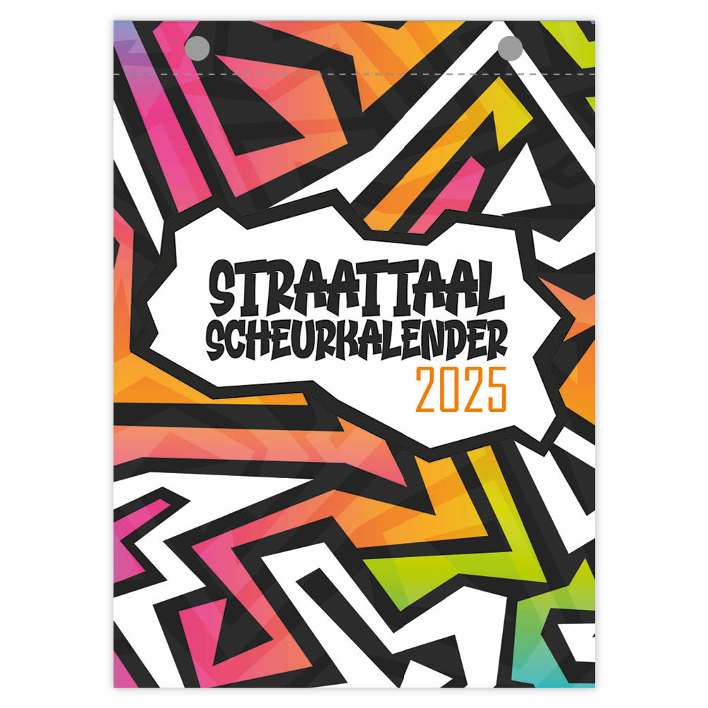 Straattaal Scheurkalender 2025
