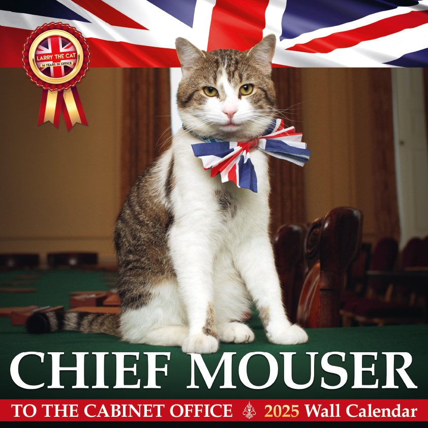 Larry the Cat - Chief Mouser Kalender 2025