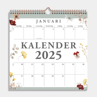 De Hobbit Bloem Kalender 2025