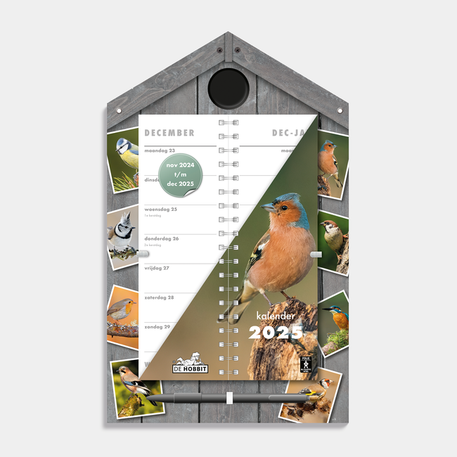 Birds Cover Calendar 2025 Luxury