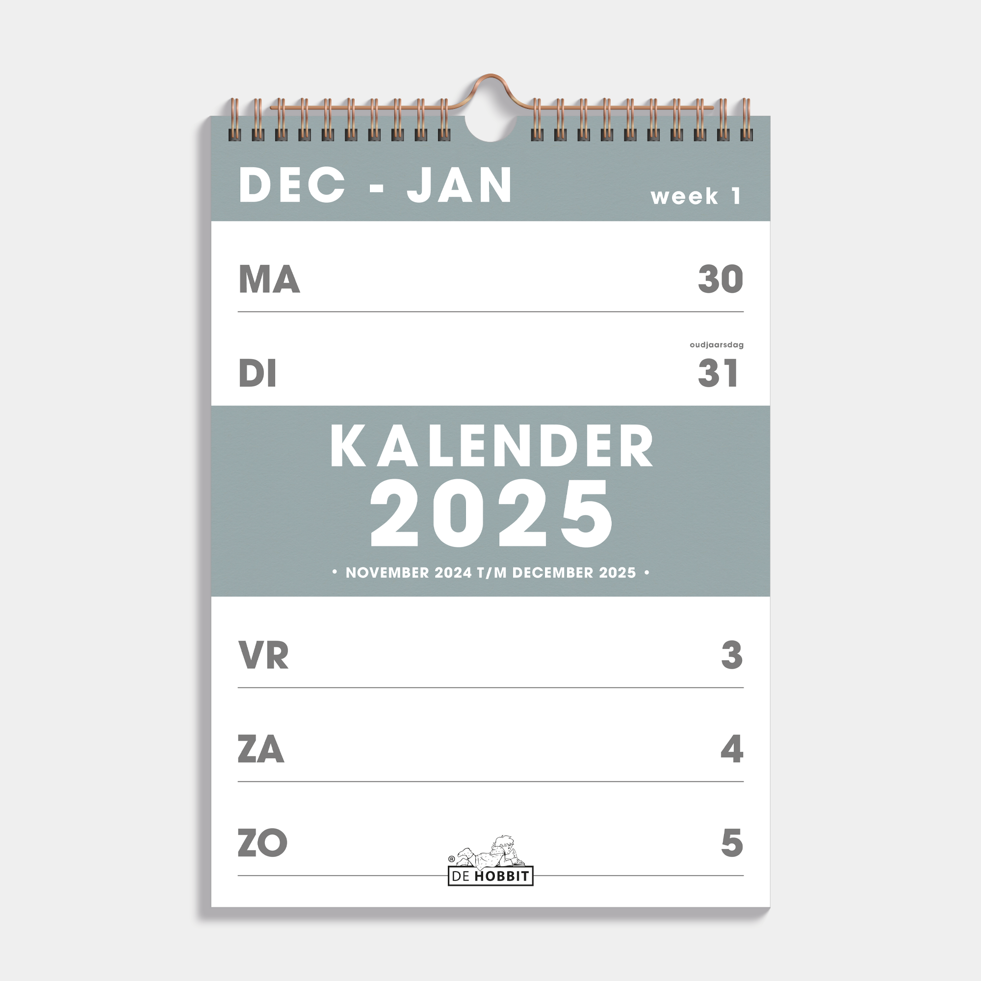 Acquistare Calendario a spirale A4 2025 Verde? Ordina online in modo