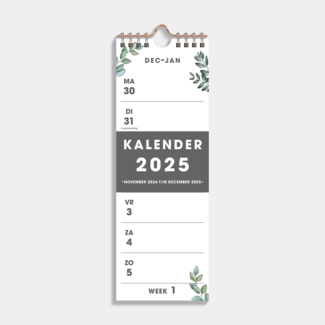 De Hobbit Weekkalender Smal 2025 Eucalyptus