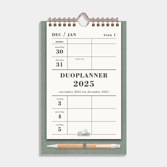 Duoplanner 2025 Green