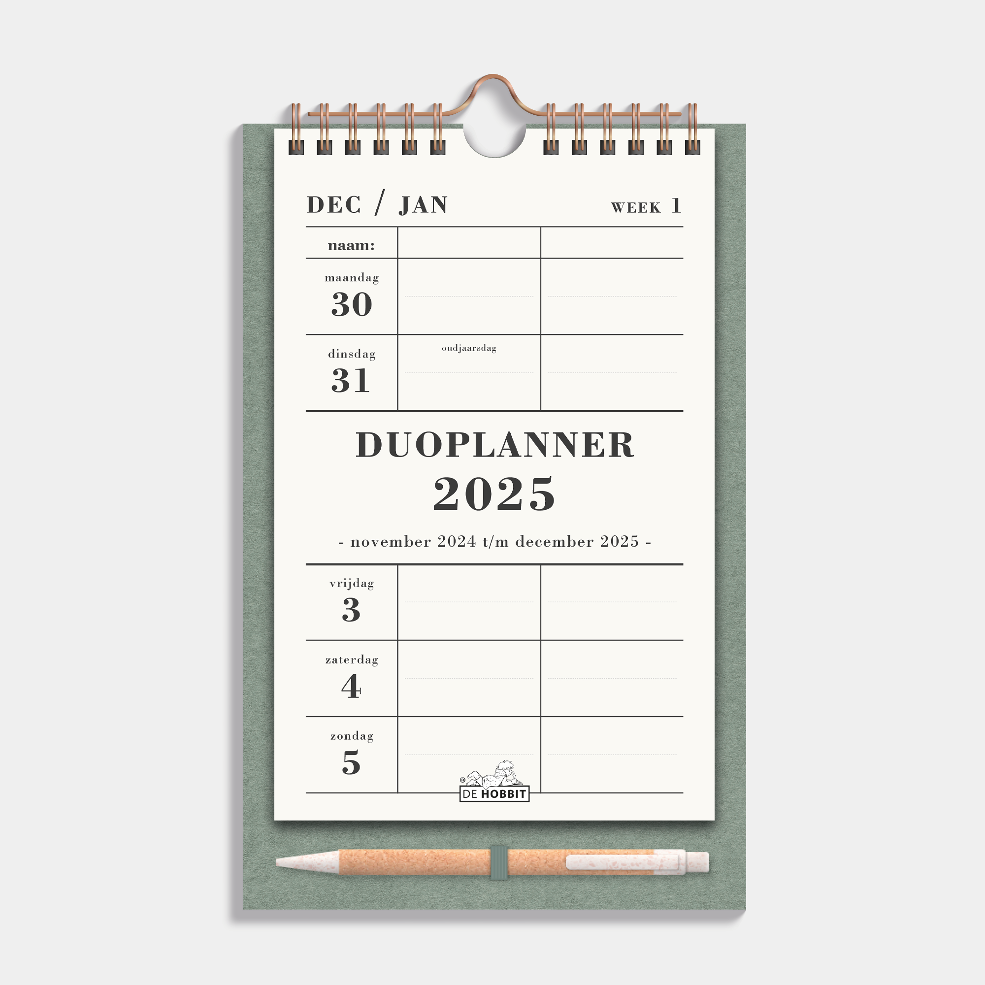 Duoplanner 2025 Kopen? Bestel eenvoudig en snel online Kalenderwinkel.nl